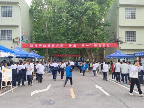 勞動促成長,共享美 食 光 華容縣華一明輝中學開展校園美食節(jié)活動