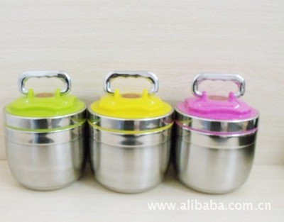 【不銹鋼雙層飯盒,不銹鋼方形飯盒,不銹鋼快餐盒,不銹鋼學生餐盒】價格,廠家,圖片,保鮮盒、飯盒,潮安縣彩塘鎮(zhèn)吉興不銹鋼制品公司-